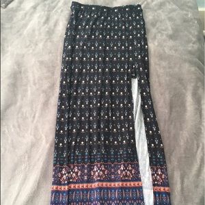 Maxi Skirt tribal print